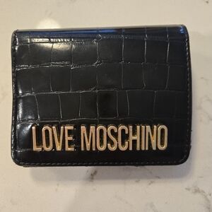 Love Moschino Black Wallet